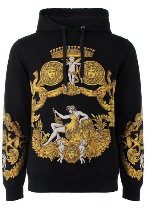 versace vintage logo hoodie|versace hoodie for men.